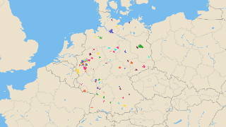 Liste et carte des grandes villes d'Allemagne Thumbnail