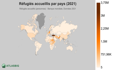 Réfugiés accueillis par pays 2026 Thumbnail