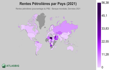 Rentes Pétrolières par Pays 2026