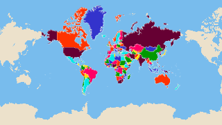 Carte interactive des pays Thumbnail