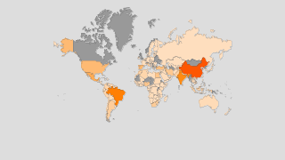 Production mondiale totale d'agrumes par pays Thumbnail