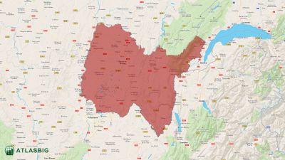 Carte de l'Ain Thumbnail