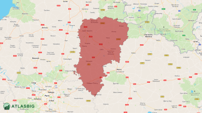 Carte de l'Aisne Thumbnail