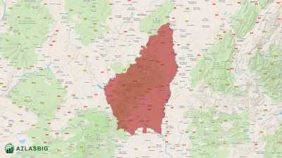 Carte de l'Ardèche Thumbnail