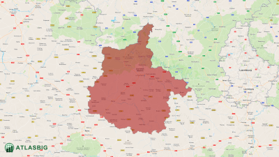 Carte des Ardennes Thumbnail