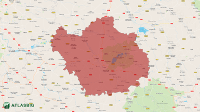 Carte de l'Aube Thumbnail