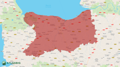 Carte du Calvados Thumbnail