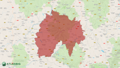 Carte du Cantal Thumbnail