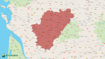Carte de Charente Thumbnail