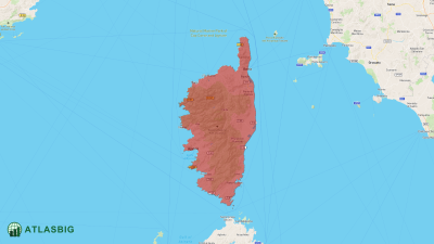 Carte de Corse Thumbnail