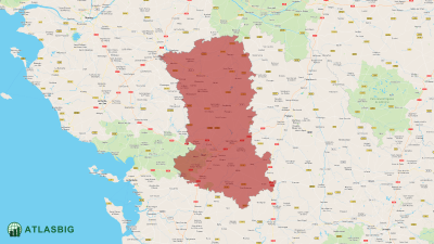 Carte des Deux-Sèvres Thumbnail