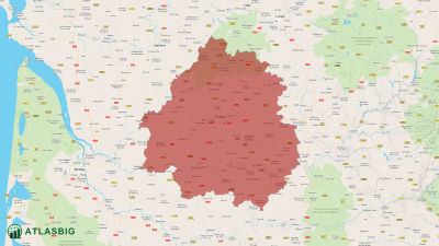 Carte de la Dordogne Thumbnail