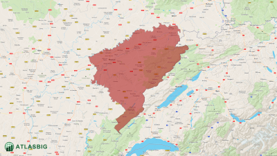 Carte du Doubs Thumbnail