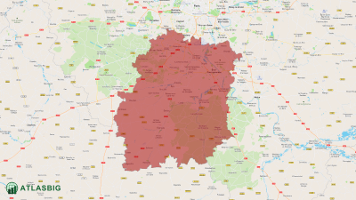 Carte de l'Essonne Thumbnail