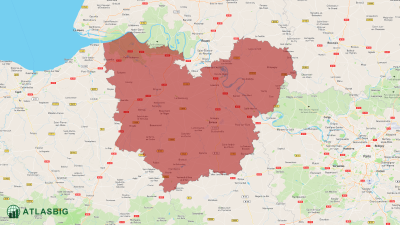 Carte de l'Eure Thumbnail
