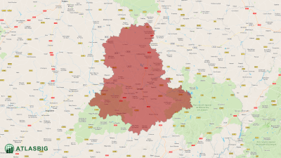 Carte de la Haute-Vienne Thumbnail