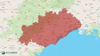 Carte de l'Hérault Thumbnail