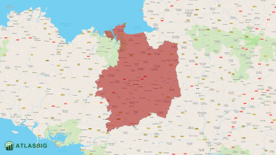 Carte d'Ille-et-Vilaine Thumbnail