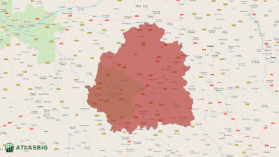 Carte de l'Indre Thumbnail