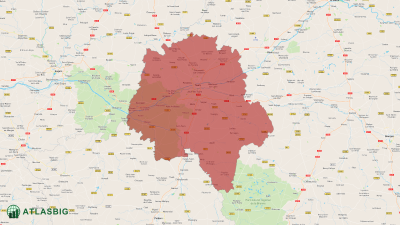 Carte de l'Indre-et-Loire Thumbnail
