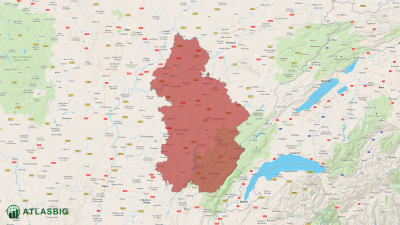 Carte du Jura Thumbnail