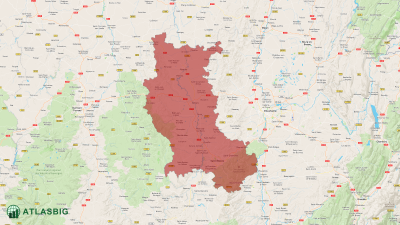 Carte de la Loire Thumbnail