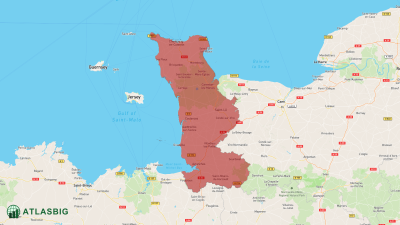 Carte de la Manche Thumbnail