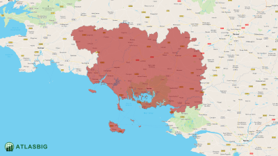 Carte du Morbihan Thumbnail