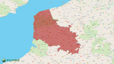 Carte du Pas-de-Calais Thumbnail