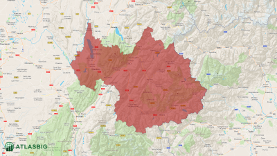 Carte de la Savoie Thumbnail