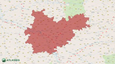 Carte de Tarn-et-Garonne Thumbnail