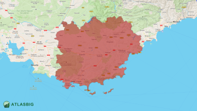 Carte du Var Thumbnail