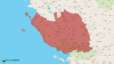 Carte de la Vendée Thumbnail