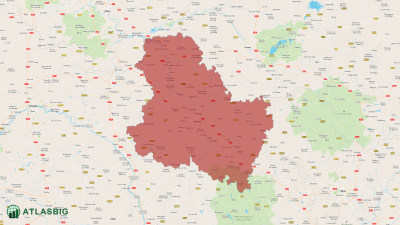 Carte de l'Yonne Thumbnail